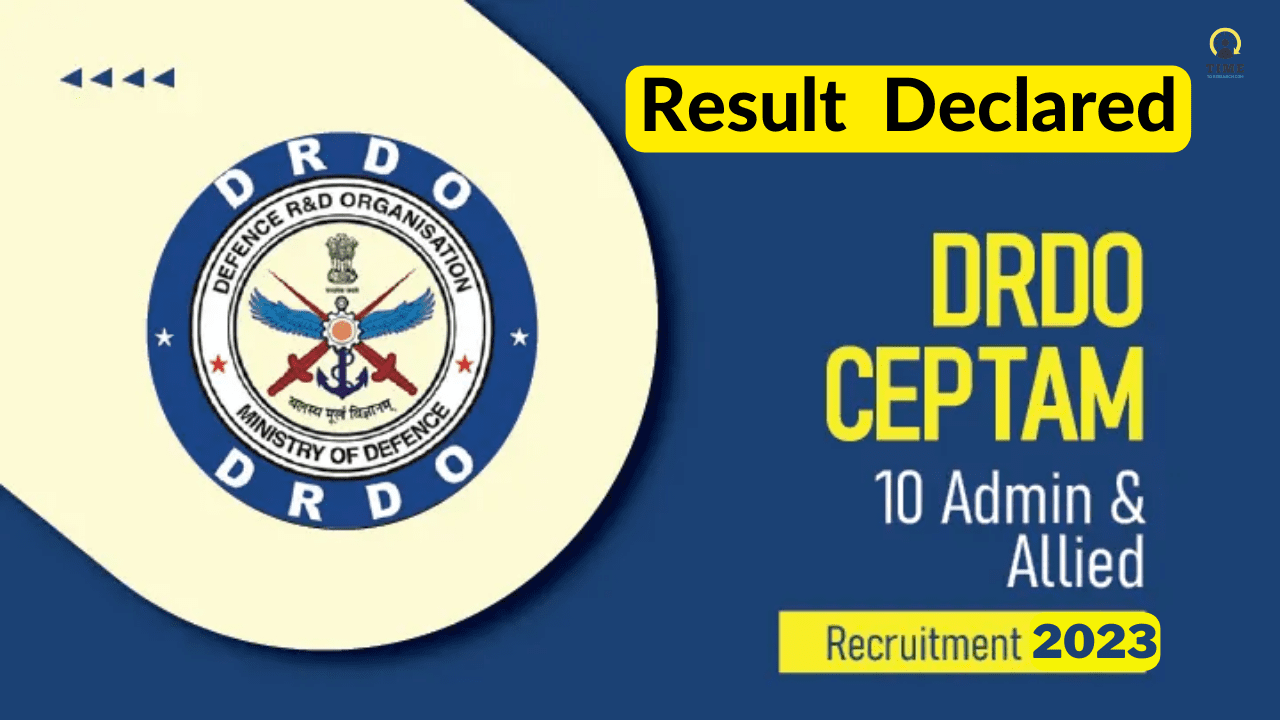 "DRDO CEPTAM 10 A&A परीक्षा परिणाम 2023 घोषित - अभी अपना स्कोर जांचें!"